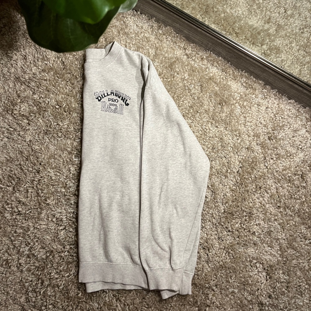 Vintage Billabong Sweater || Size M || Color: light grey